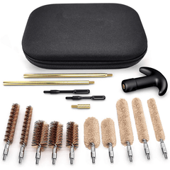 Outdoor Gun Cleaning Set with Tube Brush Tool Cloth Bag and Pipe Dredge Brush