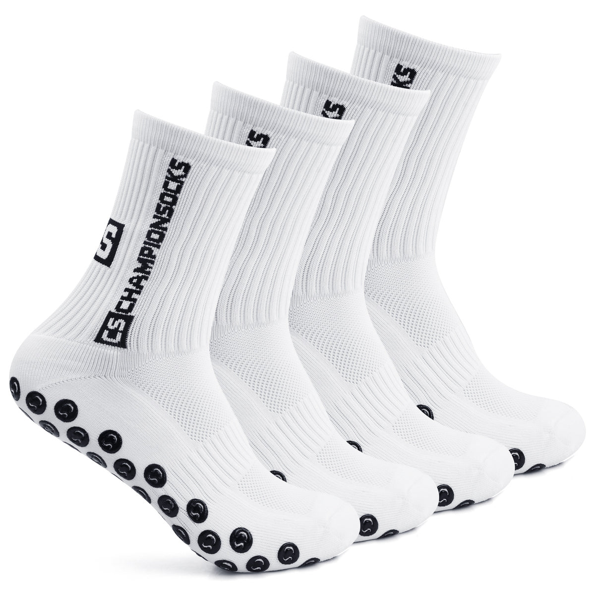 2 Pairs Outdoor Non slip Breathable Mid calf Football Socks