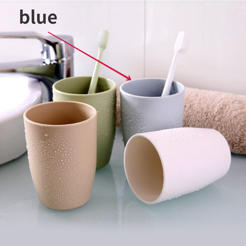 Stylish Plain Water Cup for Improved Family Oral Hygiene