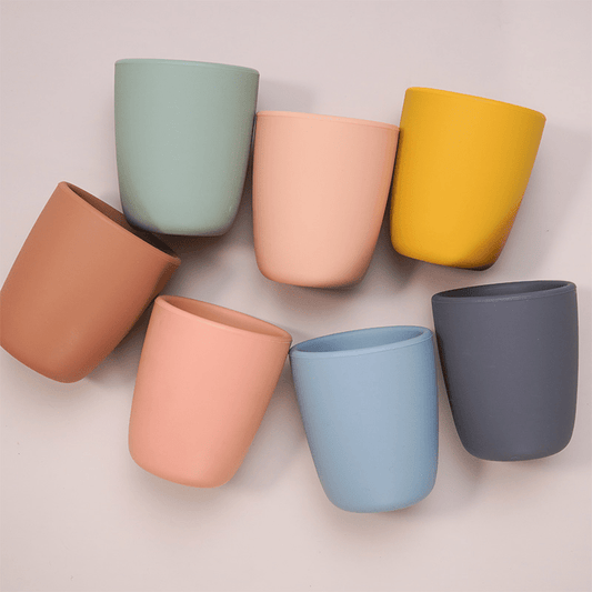 Stylish Plain Water Cup for Improved Family Oral Hygiene