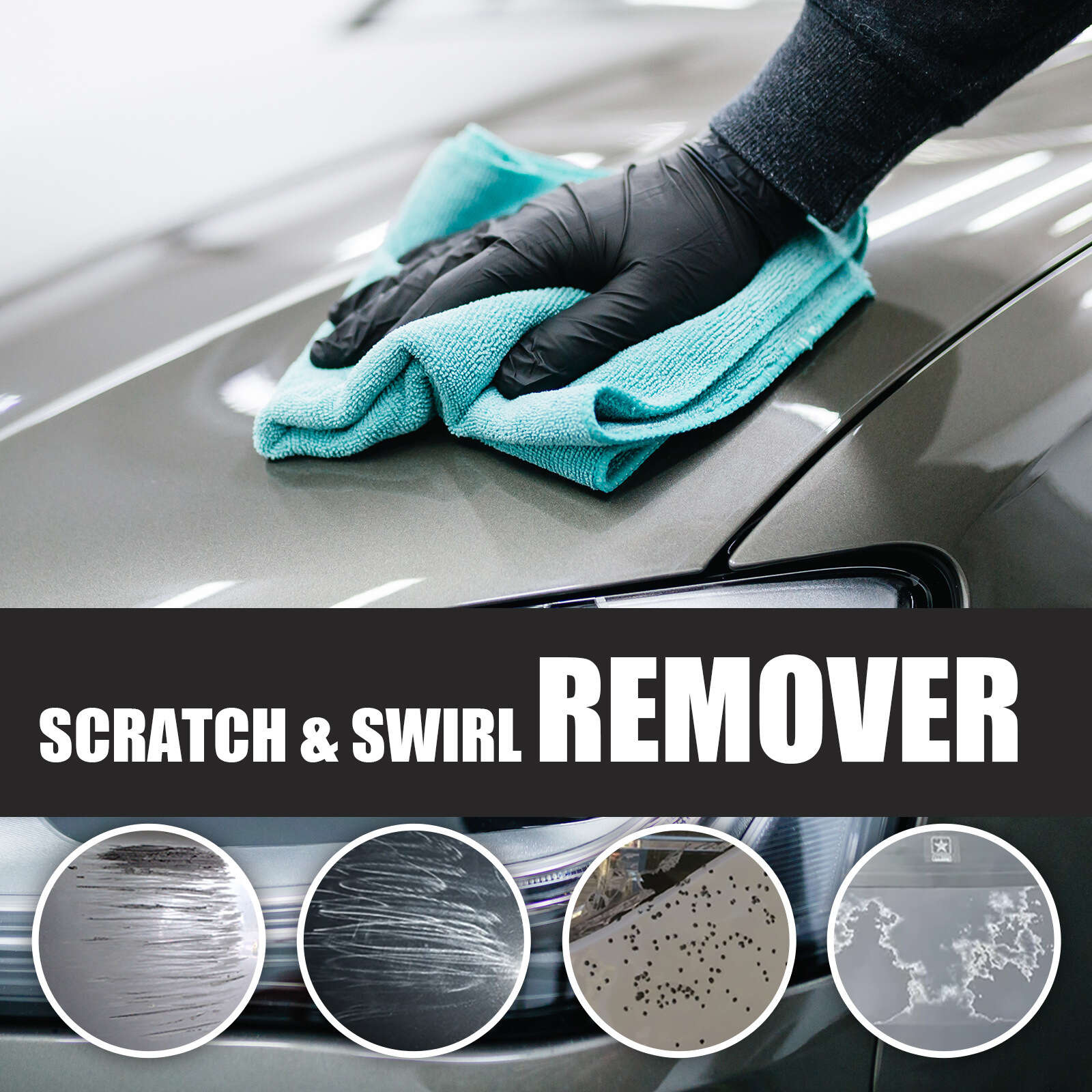 Car Scratch Repair Cream 3pcs