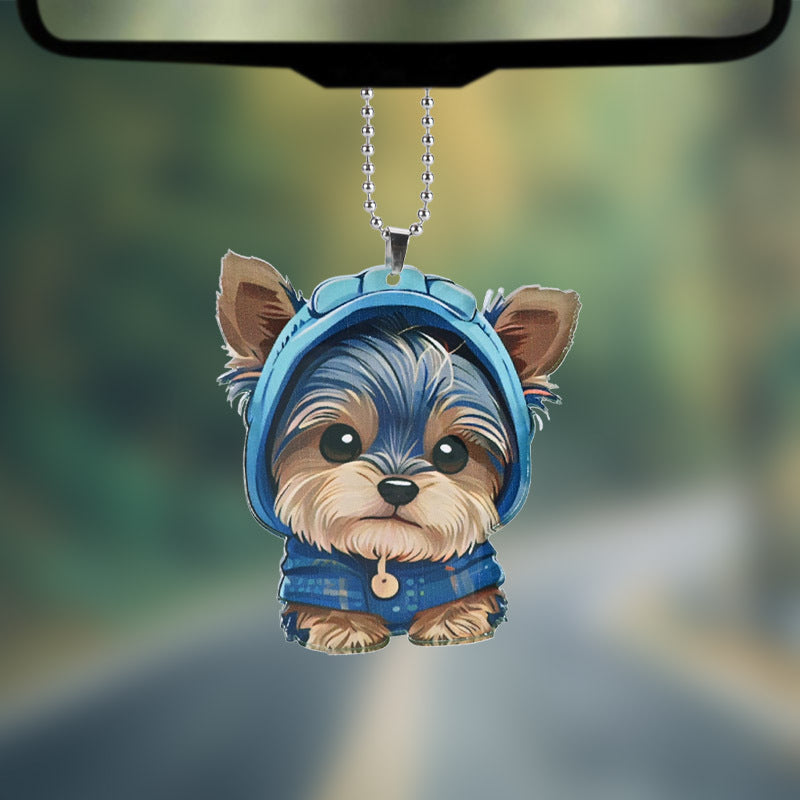 Adorable Dog Car Pendant - Fun & Unique Gift Idea