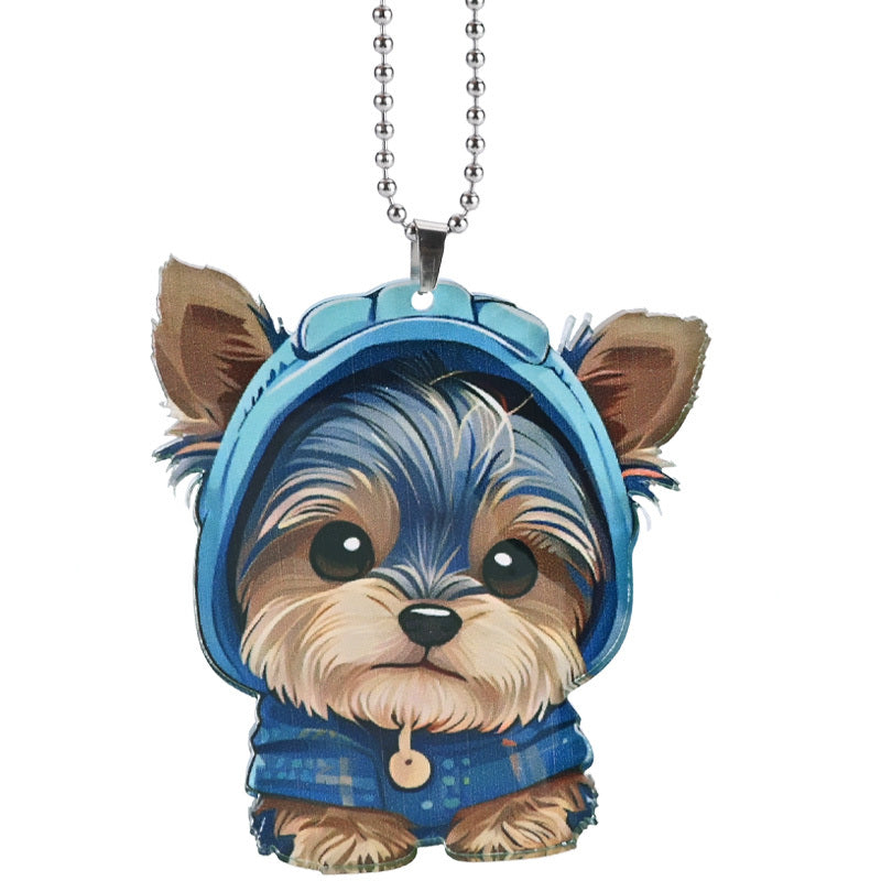 Adorable Dog Car Pendant - Fun & Unique Gift Idea