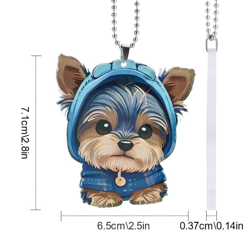 Adorable Dog Car Pendant - Fun & Unique Gift Idea