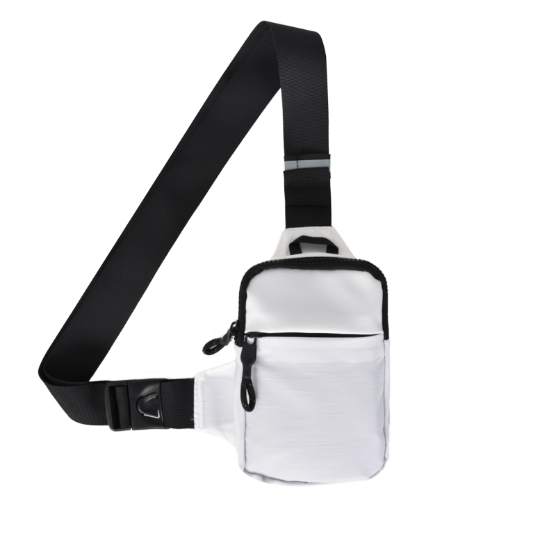 Men's Reflective Strip Waterproof Messenger Bag