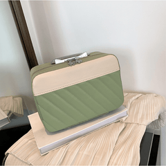 Portable Travel Makeup Cosmetic Case with Handle