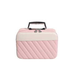 Portable Travel Makeup Cosmetic Case with Handle