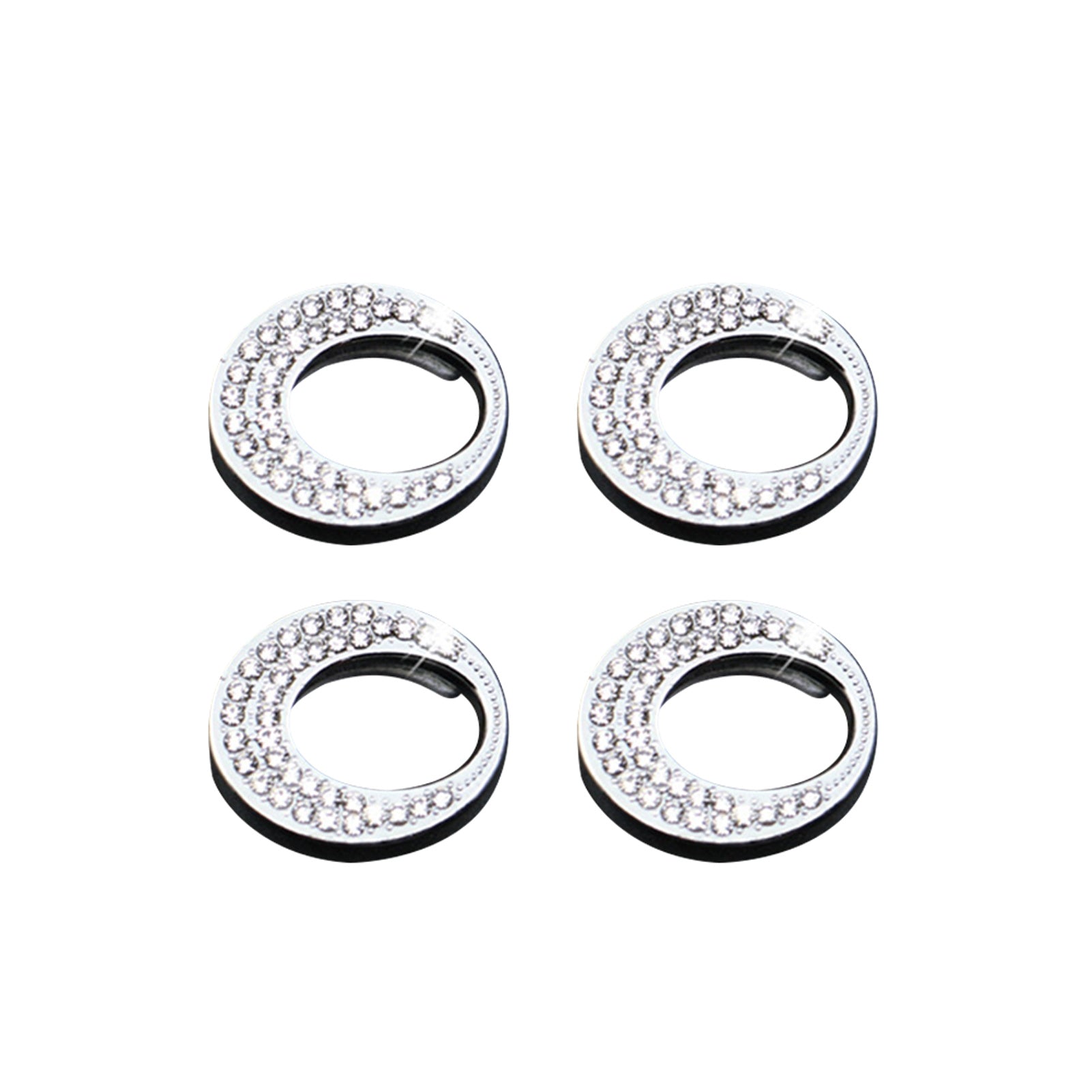 4pcs Sparkle Auto Interior Lift Bolt Bling Decor for Benz E C Class