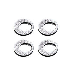 4pcs Sparkle Auto Interior Lift Bolt Bling Decor for Benz E C Class