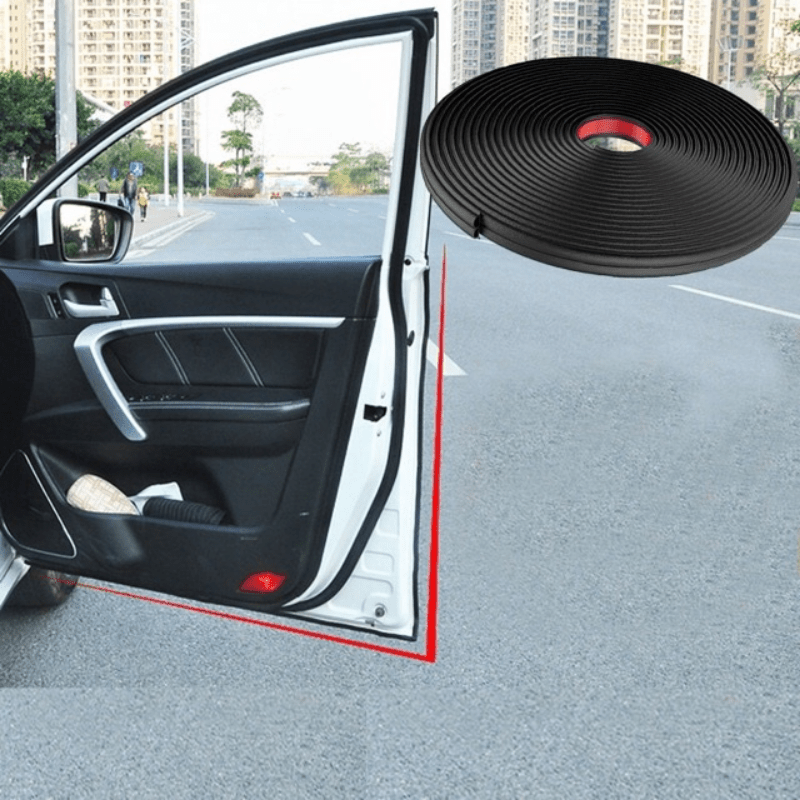 5M 16 4ft Car Silence Rubber Seal Strip B Shape Soundproof Bumper Strip