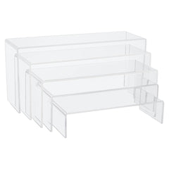 5pcs Acrylic Display Stand for Shoes Cosmetics Jewelry