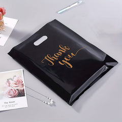 100 Thank You Merchandise Bags for Retail Shop Boutique Clothes Business Gift