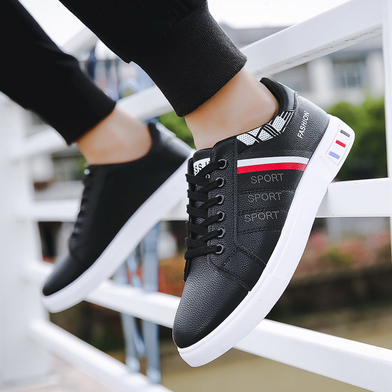 Men's Lace up Sneakers Casual Walking Shoes Comfortable And Breathable