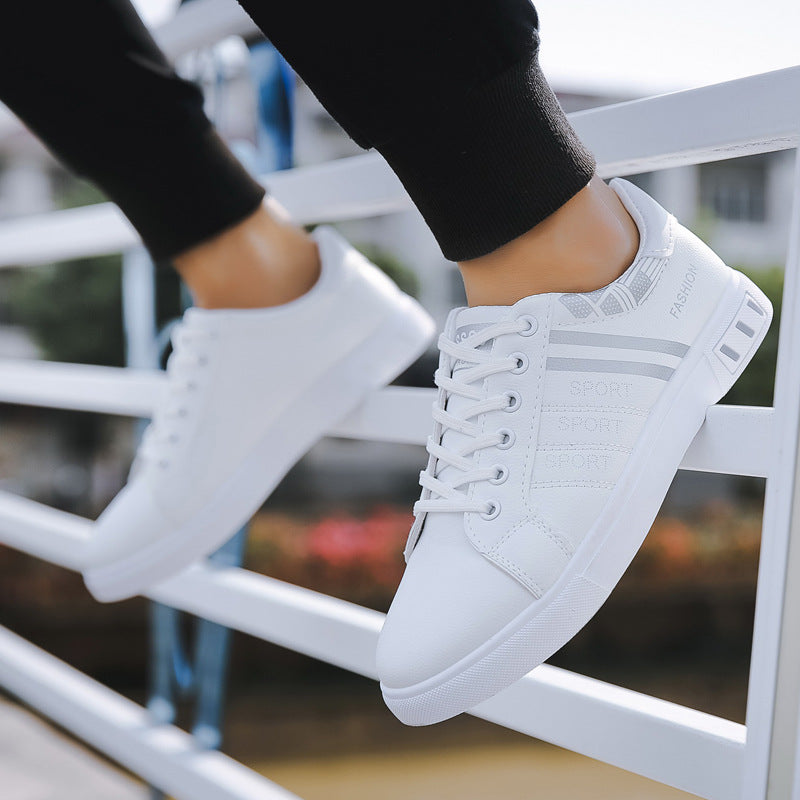 Men's Lace up Sneakers Casual Walking Shoes Comfortable And Breathable
