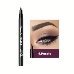 12 Colors Soft Liquid Eyeliner Balm Long Lasting Waterproof Pen Smudge Proof