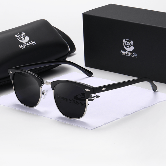 MePanda Retro Unisex Square Frame Casual Outdoor Sunglasses