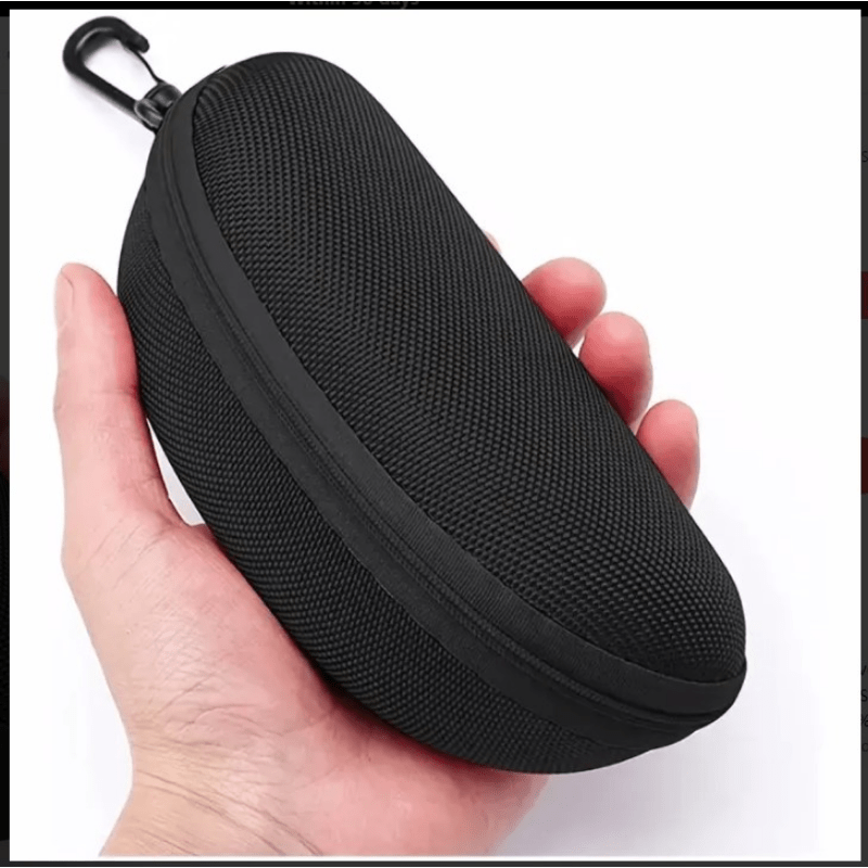 Portable Zipper Glasses Case for Travel Sports Cycling