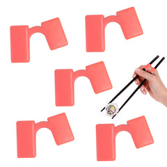 5pcs Chopstick Trainer Holder for Adults & Kids, Reusable Help