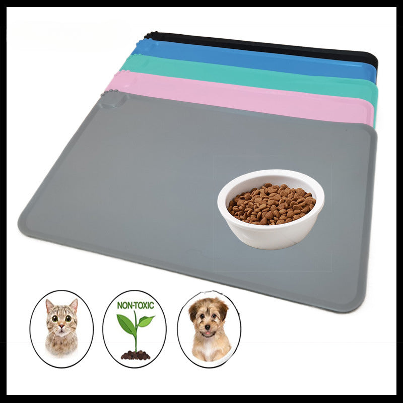 Silicone Pet Feeding Mat Waterproof & Easy to Clean Meal Pad