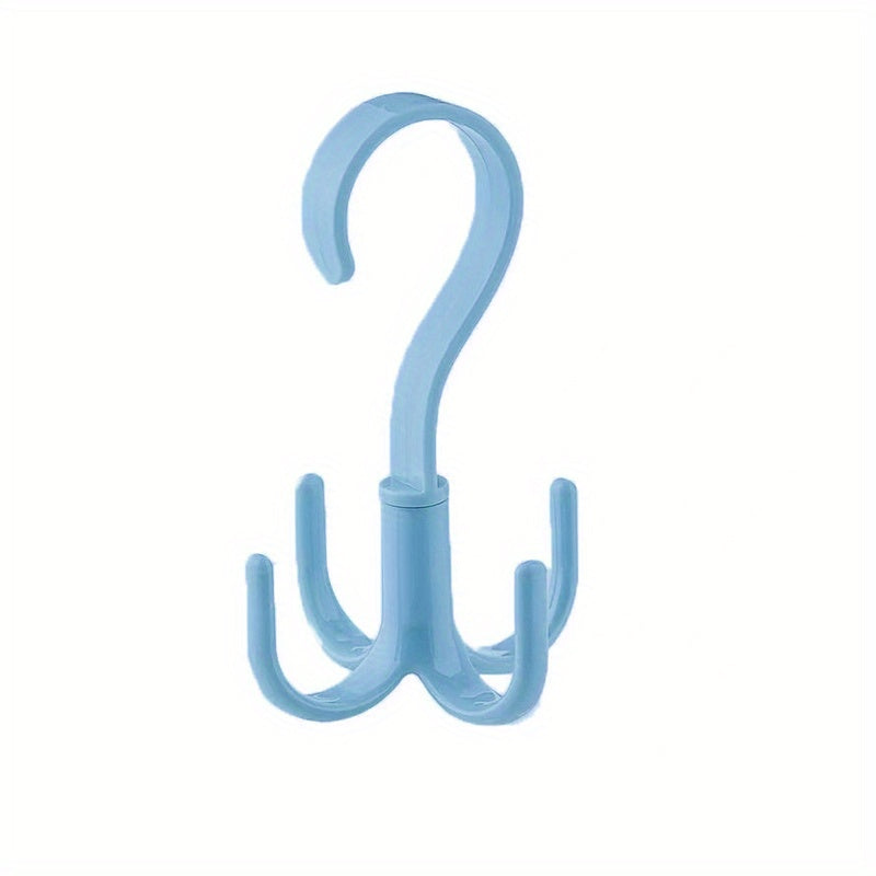 Rotated Hanger Hooks Wardrobe Clothes Rack Bag Shoes Belt Scarf Hanging Rack