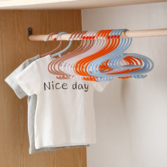 10pcs Kids Hangers Duck Clothes Rack Cartoon Baby Non-slip