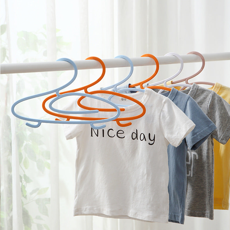10pcs Kids Hangers Duck Clothes Rack Cartoon Baby Non-slip