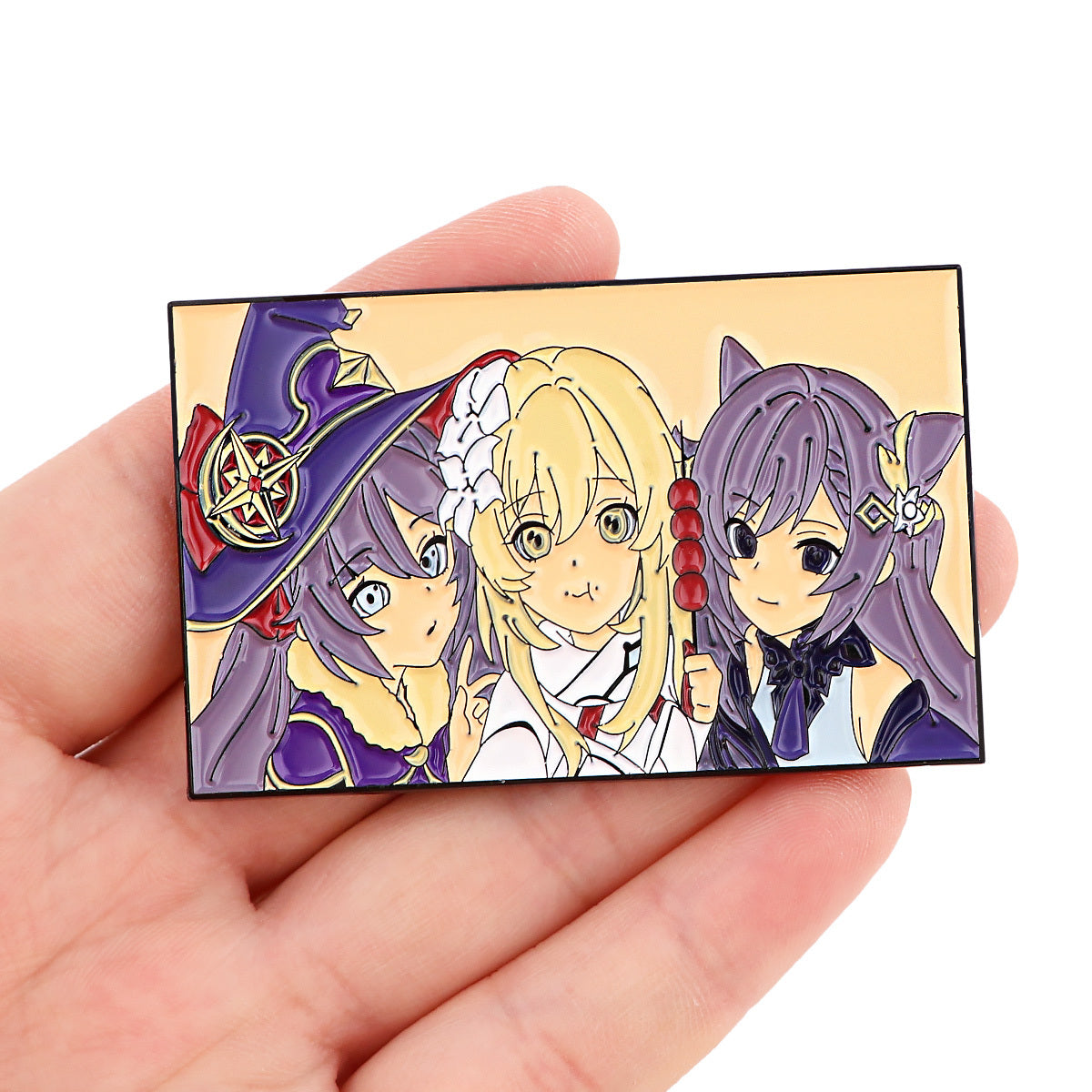 Anime Enamel Pins For Men Cartoon Denim Lapel Pin For Men Jewelry