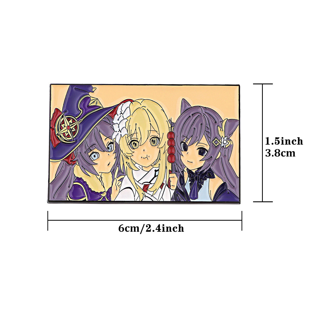 Anime Enamel Pins For Men Cartoon Denim Lapel Pin For Men Jewelry
