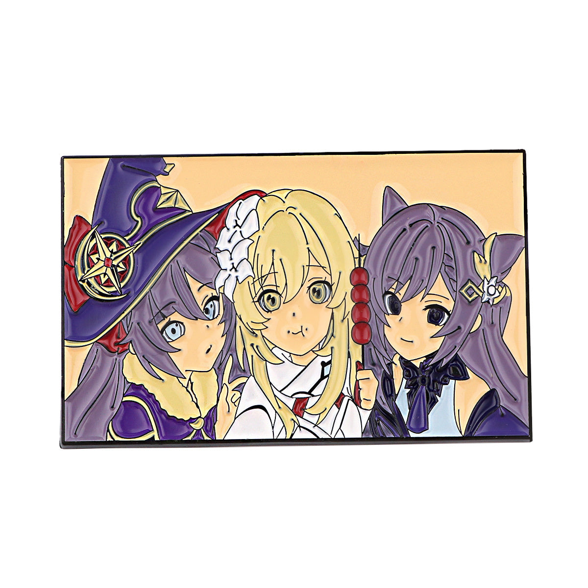Anime Enamel Pins For Men Cartoon Denim Lapel Pin For Men Jewelry