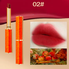 Love Horse Orange Retro Velvet Lipstick Matte Non Fade Long Lasting Makeup