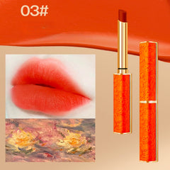 Love Horse Orange Retro Velvet Lipstick Matte Non Fade Long Lasting Makeup