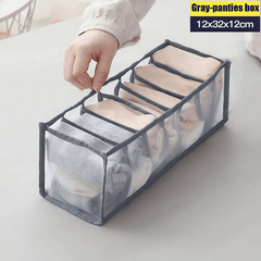 Modern Underwear Drawer Storage Box - Keep Socks, Shorts, Bras Separated