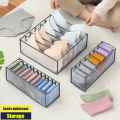 Modern Underwear Drawer Storage Box - Keep Socks, Shorts, Bras Separated