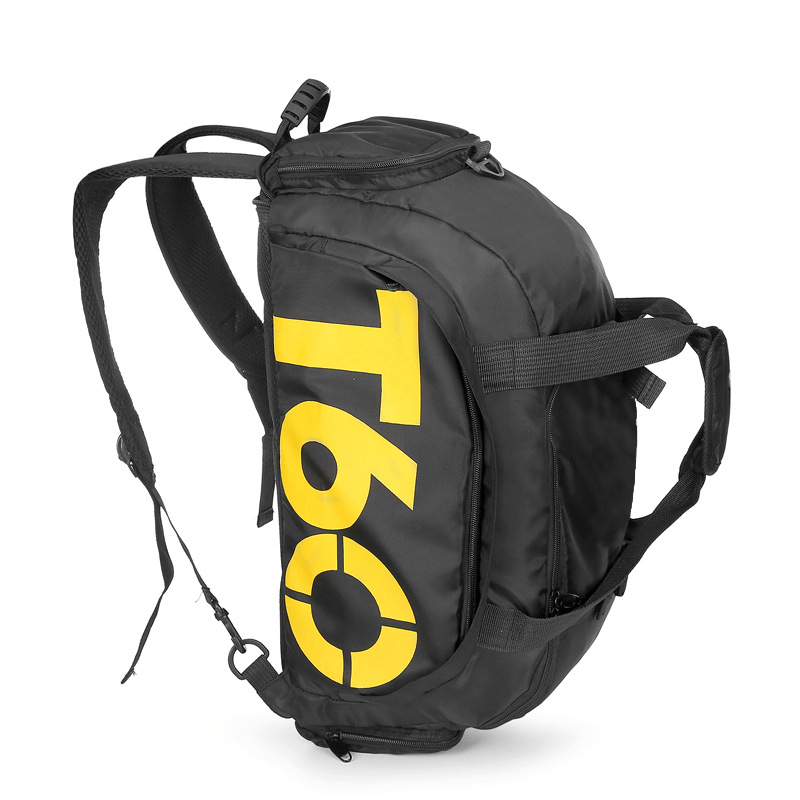 T60 Pattern Backpack Double Shoulder Outdoor Sports Bag