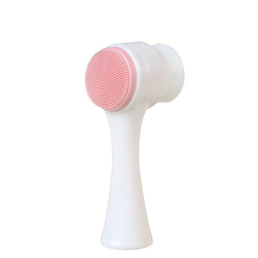 3D Manual Facial Cleansing Brush 2 in 1 Skin Care Face Brush