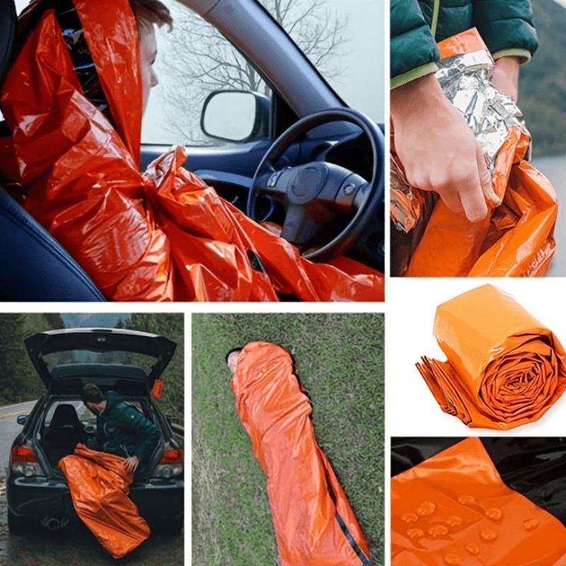 Waterproof Emergency Sleeping Bag for Camping Hiking Outdoor Activities