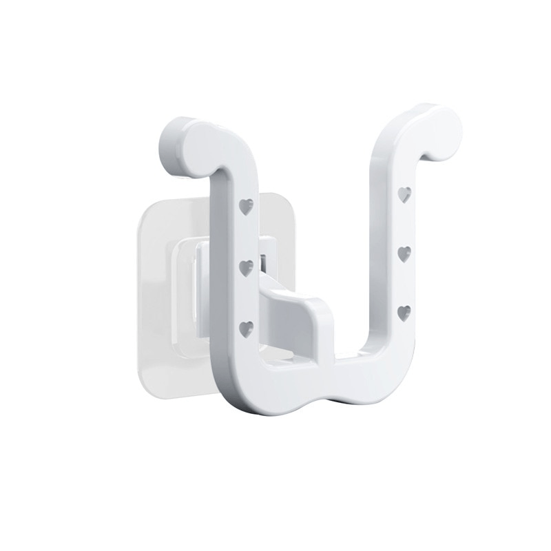 Wall-Mounted Slippers Rack Bathroom Hook Neat Storage Shoe Drying