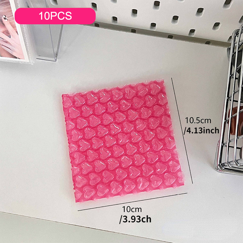 10pcs Pink Love Bag Bubble Envelope Packaging