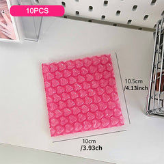 10pcs Pink Love Bag Bubble Envelope Packaging