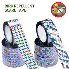 100M Double Sided Bird Repellent Reflective Tape Pest Control