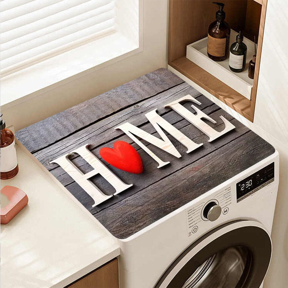 Rubber Dish Drying Mat Anti Slip Resistant Pad for Kitchen Countertop