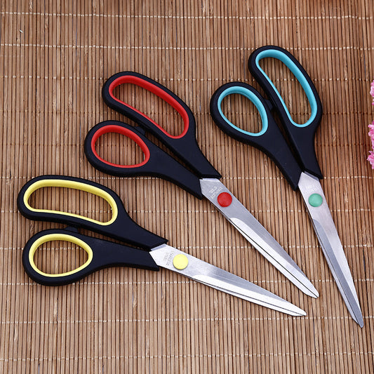 1PC Stainless Steel Office Scissors Comfortable Grip Sharp Blades