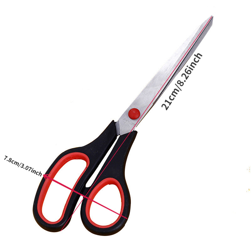 1PC Stainless Steel Office Scissors Comfortable Grip Sharp Blades
