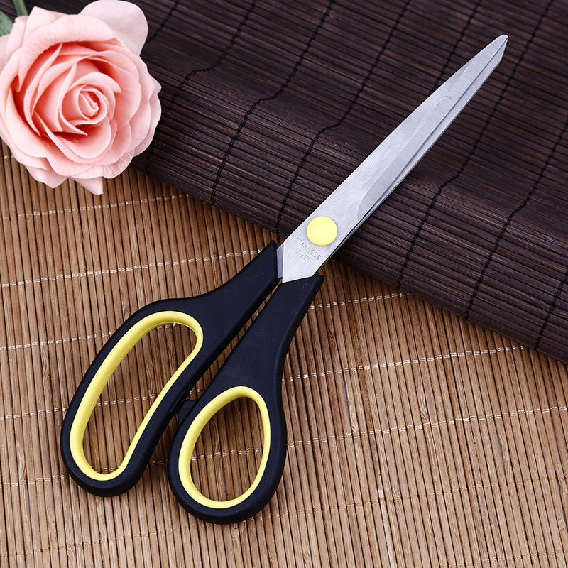 1PC Stainless Steel Office Scissors Comfortable Grip Sharp Blades