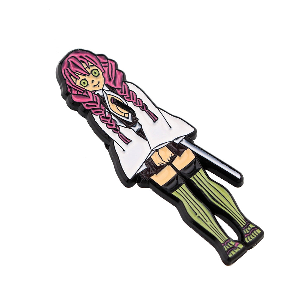 Men's Anime Backpack Enamel Pin Badges, Manga Pin Accessories