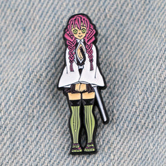 Men's Anime Backpack Enamel Pin Badges, Manga Pin Accessories