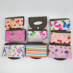Cartoon Print Foldable Tote Bag Large Capacity for Travel Picnic Beach