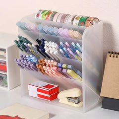 Desktop Stationery Organizer Pencil Holder Storage Rack