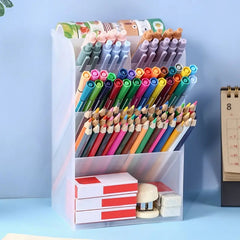 Desktop Stationery Organizer Pencil Holder Storage Rack