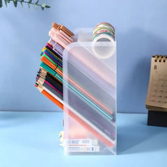 Desktop Stationery Organizer Pencil Holder Storage Rack